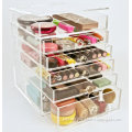 China suppliers acrylic jewelry box with 5 drawers